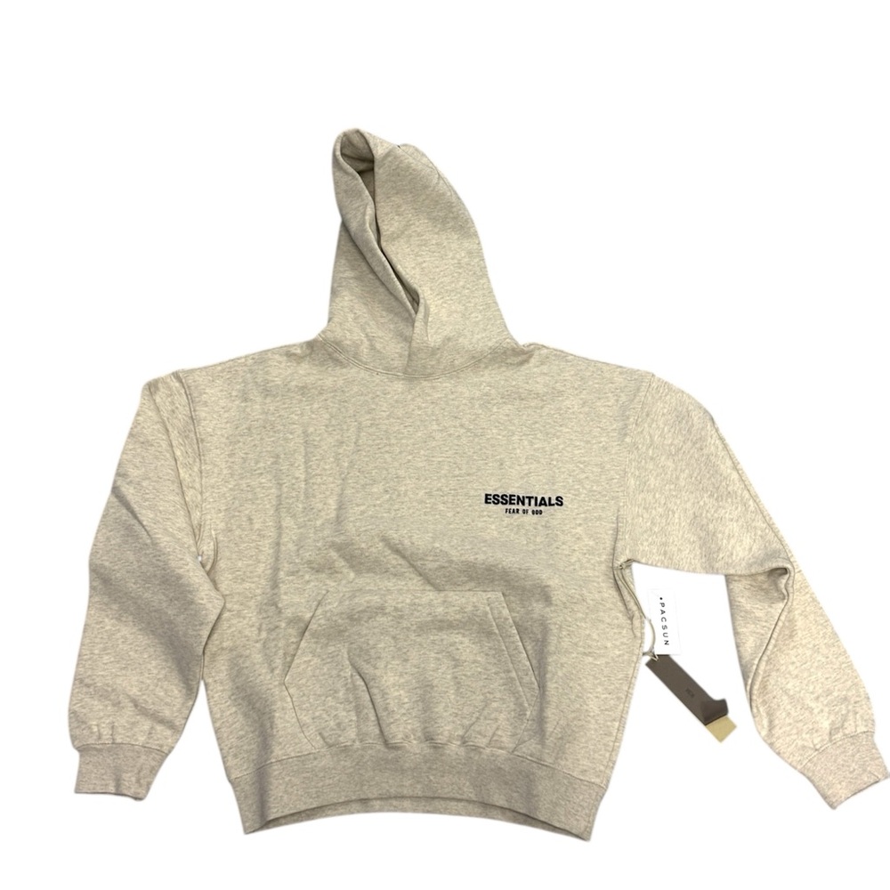 Essentials Light Oatmeal Hoodie